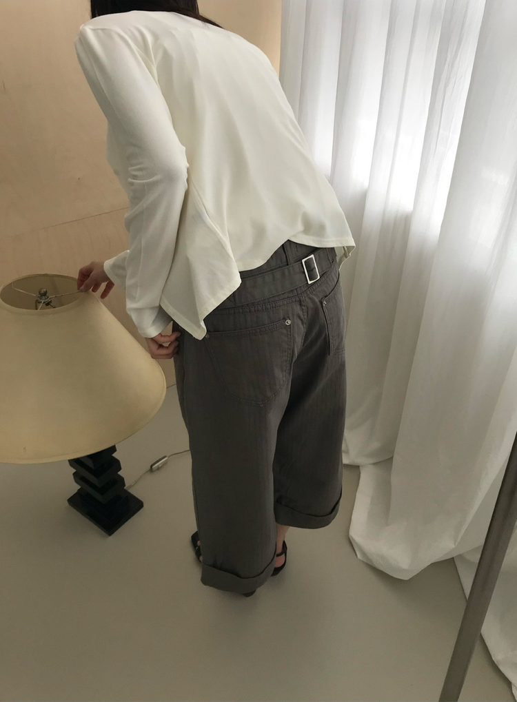 美色圓領排鈕外套