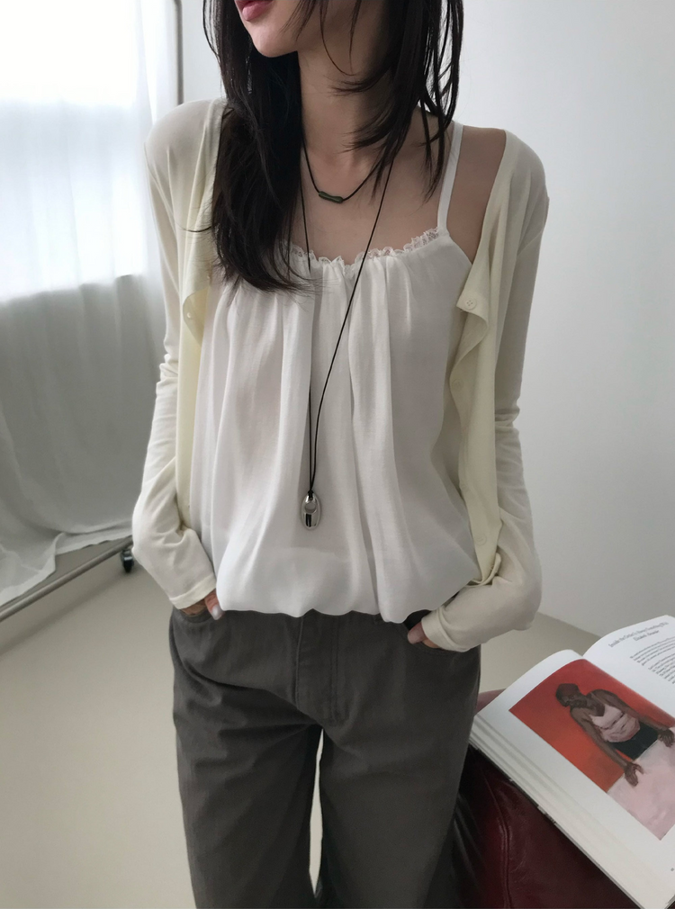 美色圓領排鈕外套