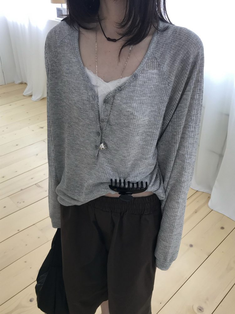 美色蕾絲邊交疊背心