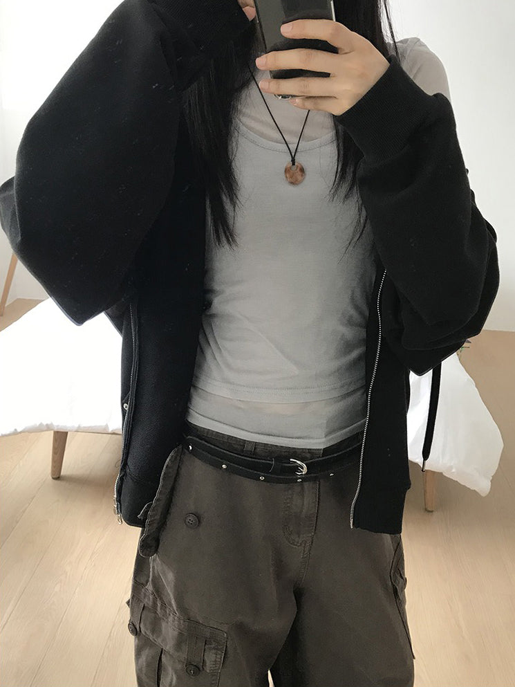 天絲透膚舒適感上衣