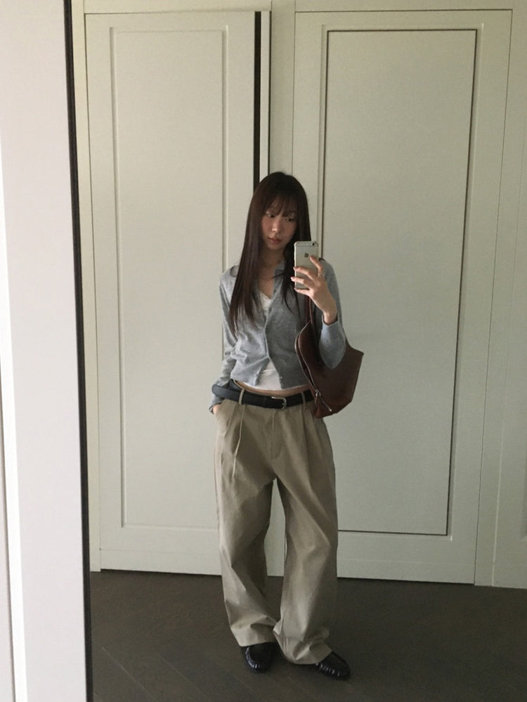 壓褶紋理細節樂福鞋