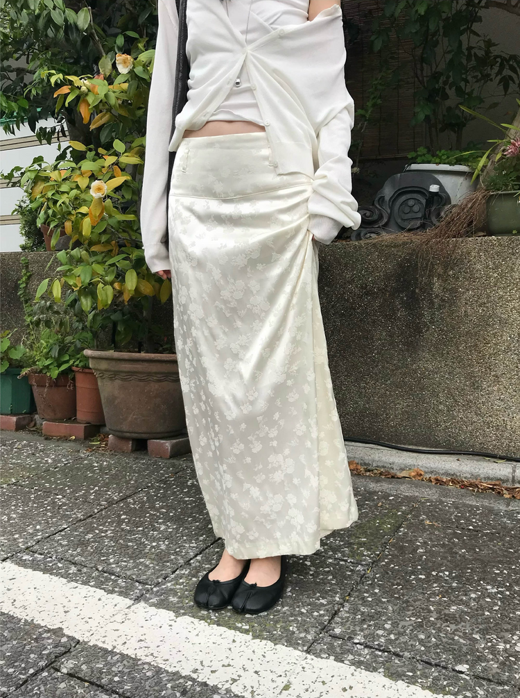 花邊抓皺胸腺細節背心