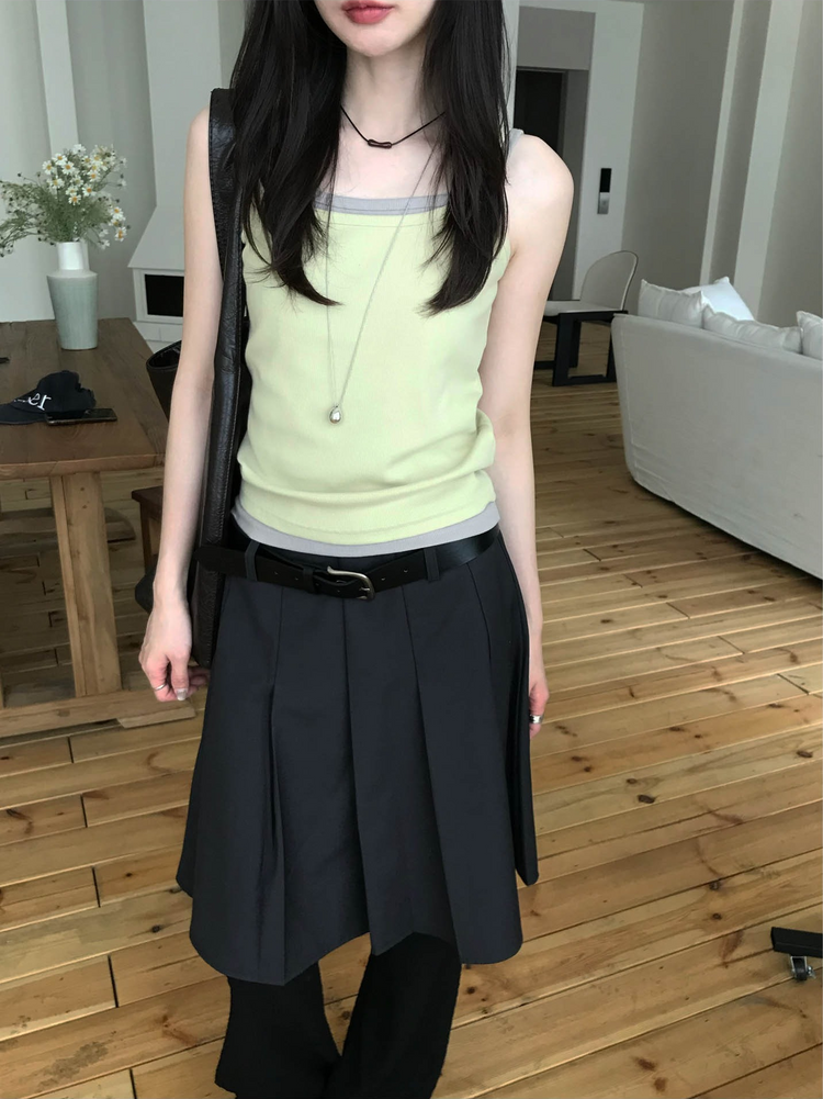 美色經典細帶背心