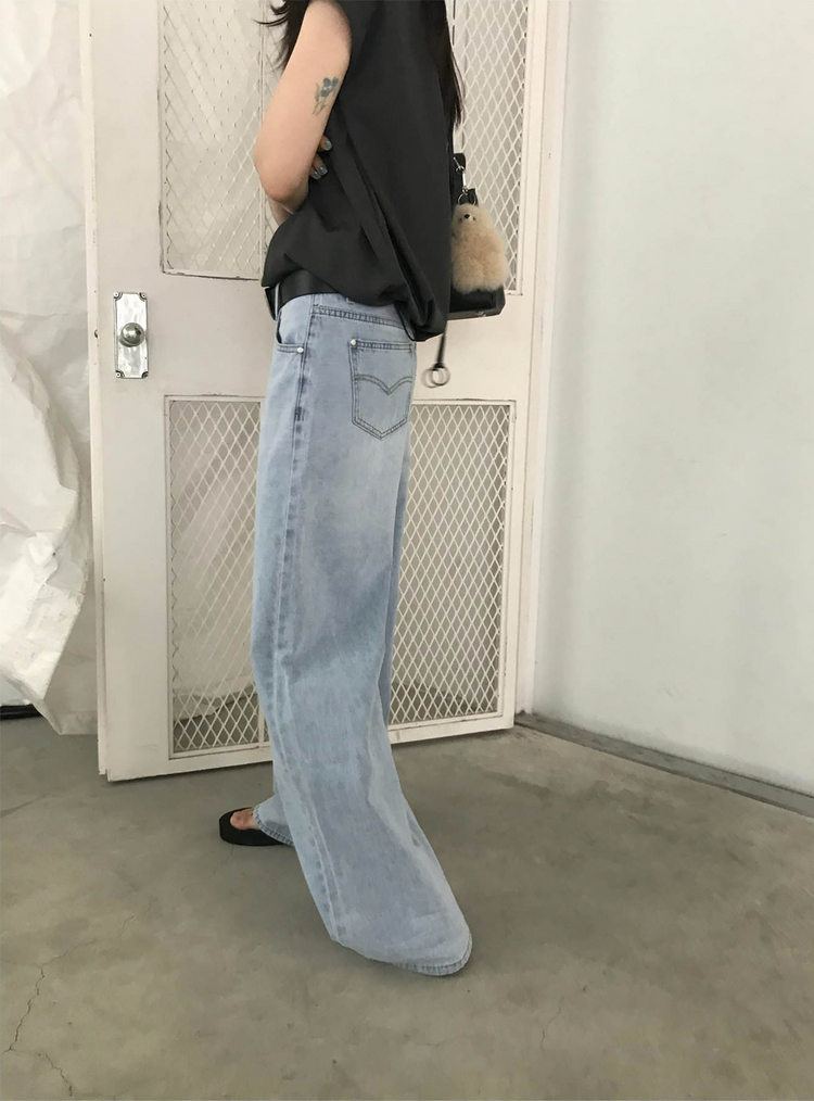 輕薄抓皺細節束腰上衣