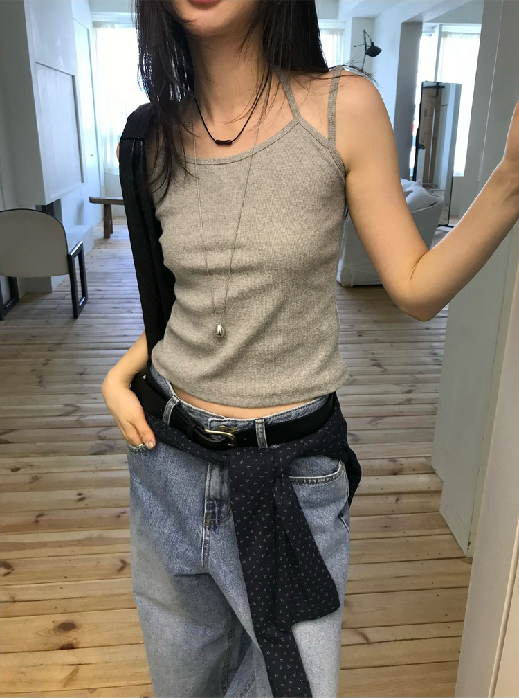 垂帶掛脖綁帶背心