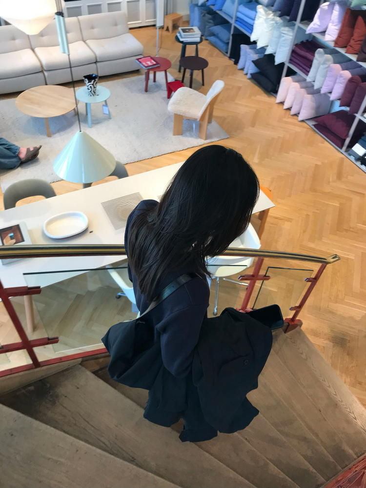 美色圓領排鈕針織外套