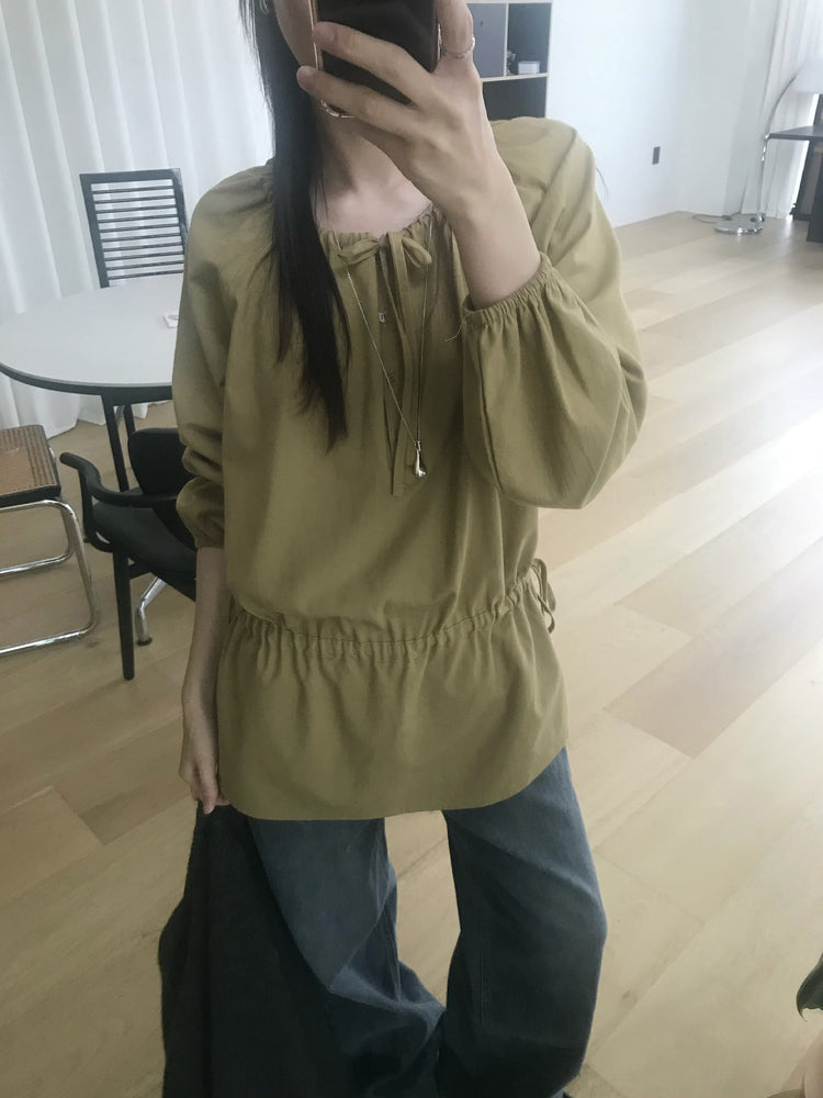 隱形橡筋腰頭直腿內刷毛牛仔褲