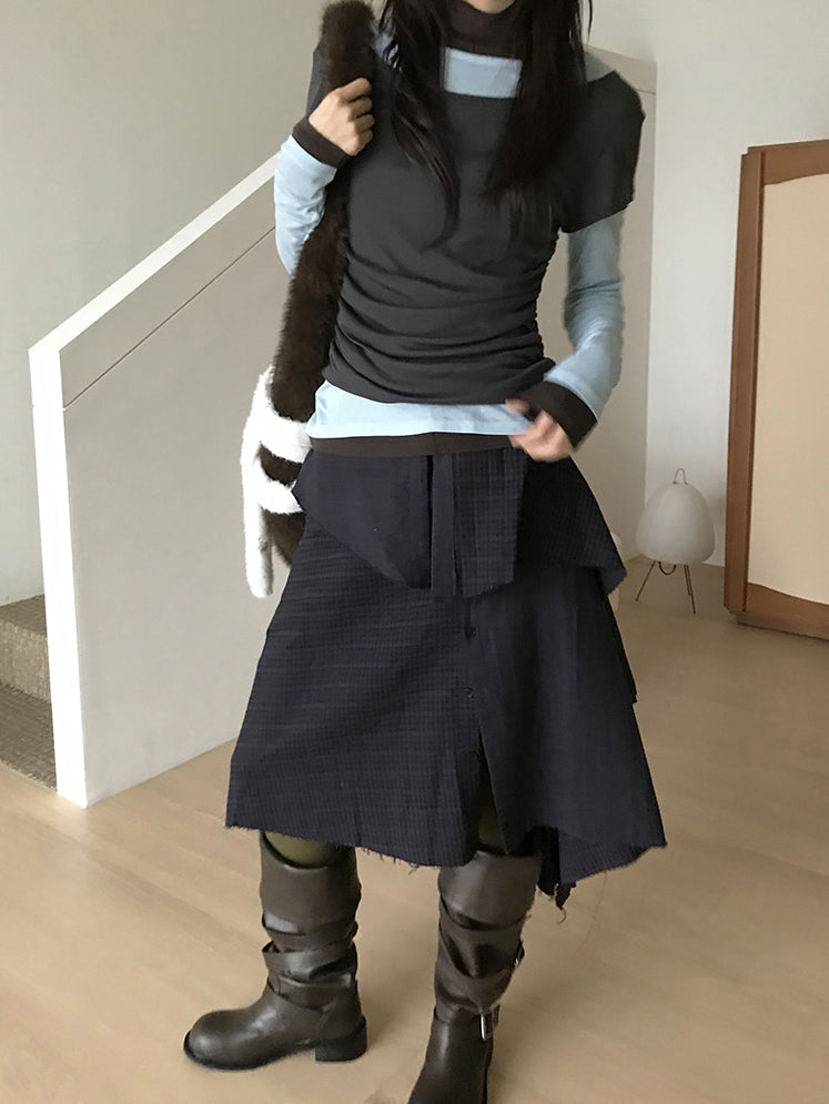 側扣細節率性長靴