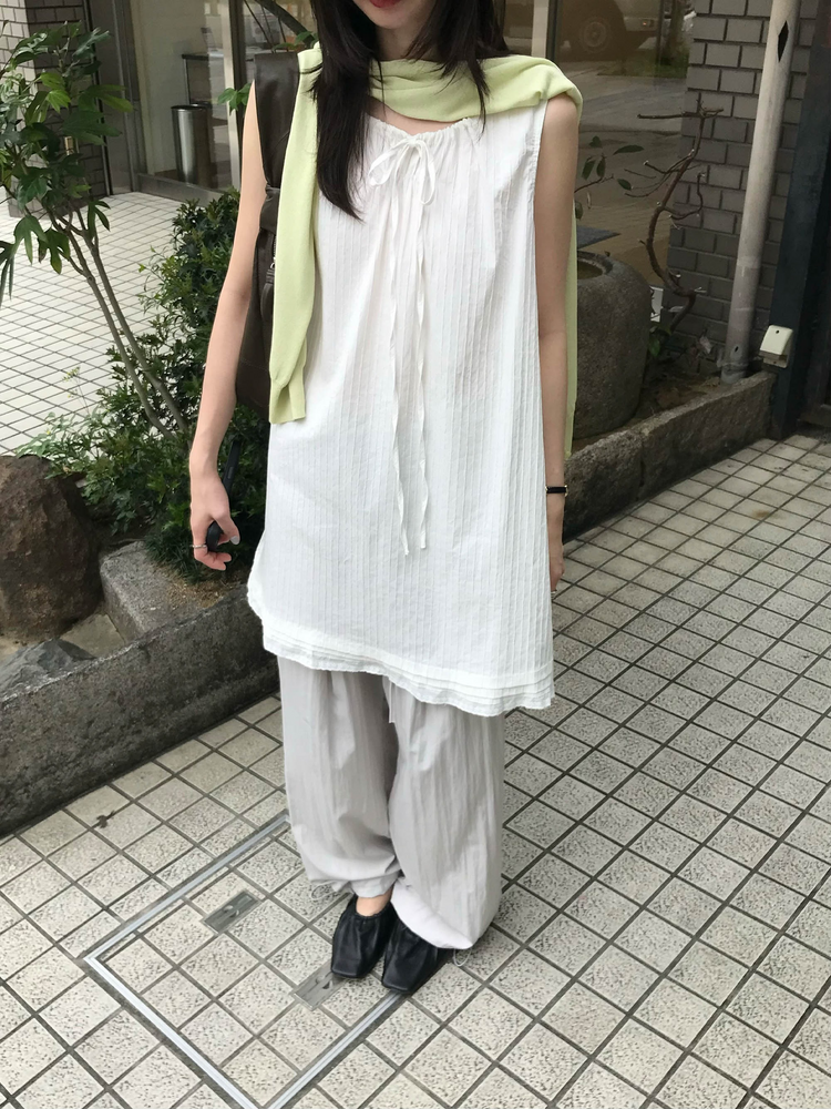 輕薄透膚美色針織外套