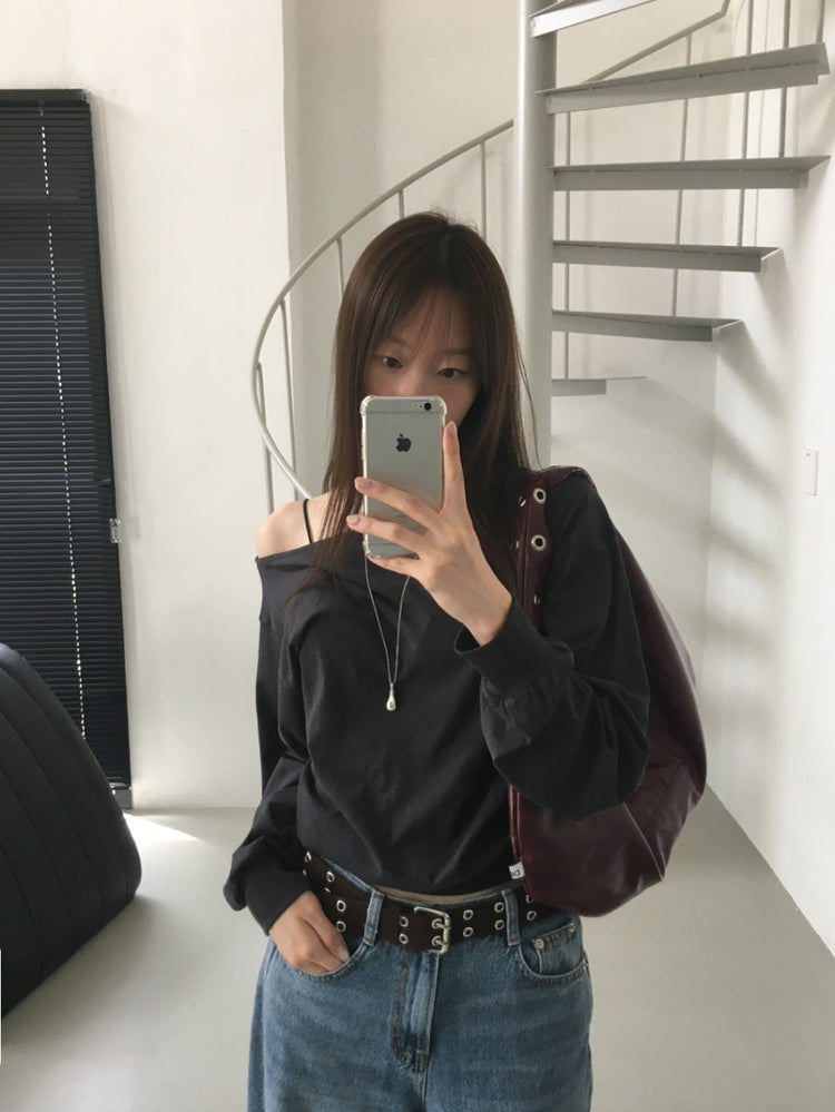 經典美刷色基礎直筒牛仔褲