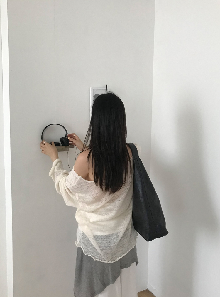 氣球輕薄垂感休閒褲