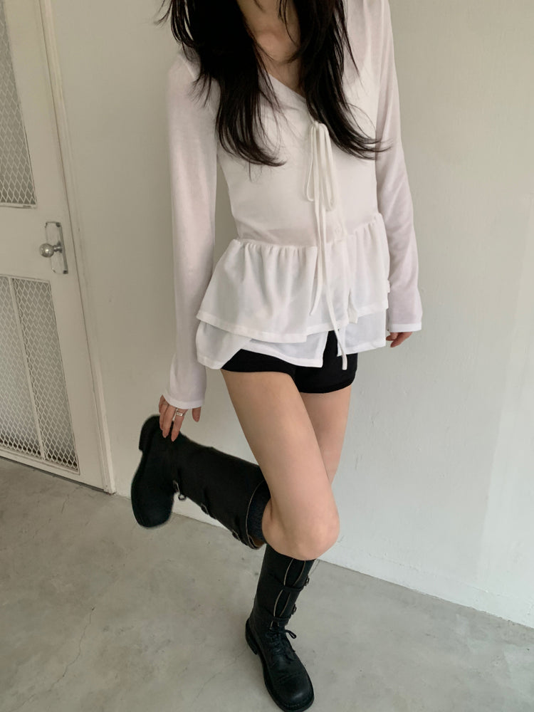 率性側扣綁帶長靴