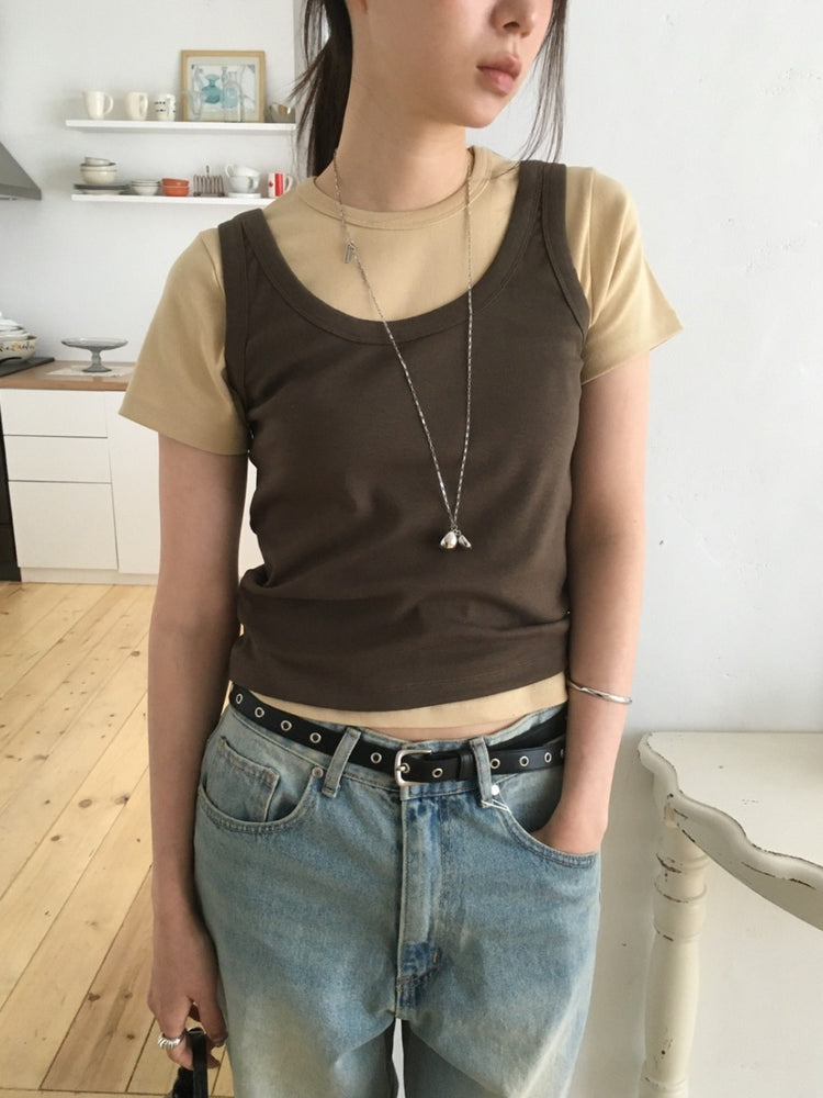 美色基礎合身上衣