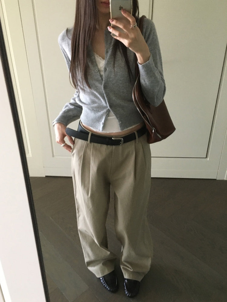 壓褶紋理細節樂福鞋