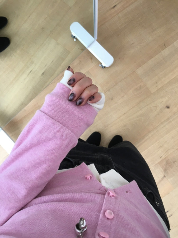 美色排鈕修身上衣