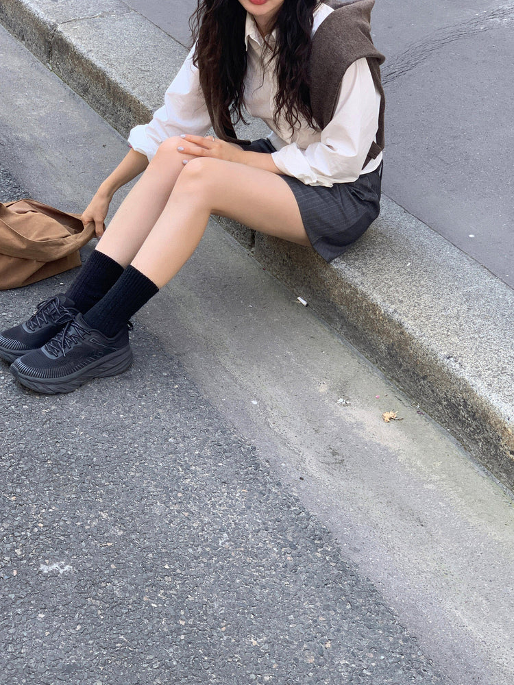 美式合身修腰襯衫