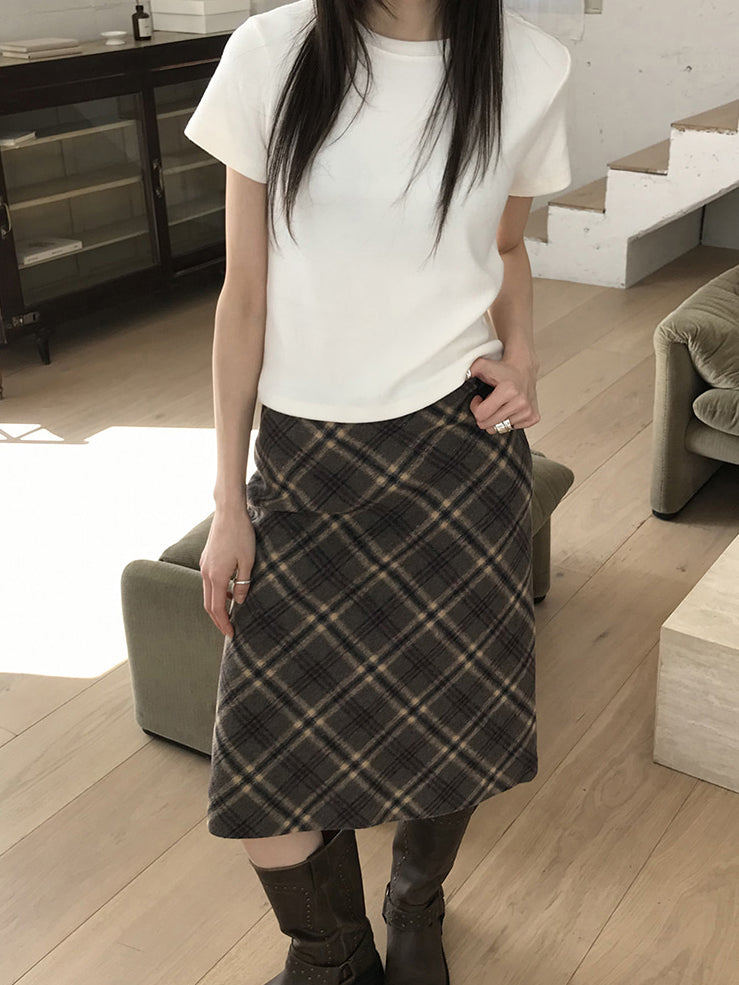 鉚釘側扣方頭中筒靴