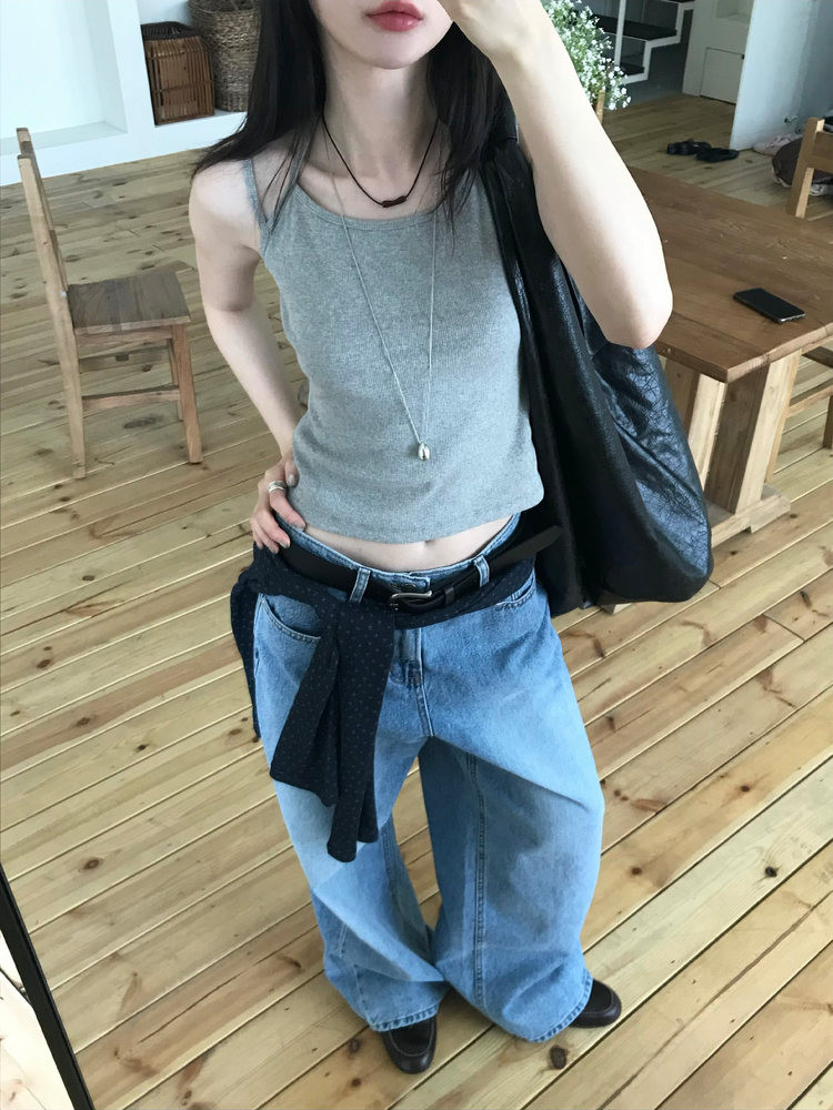 垂帶掛脖綁帶背心