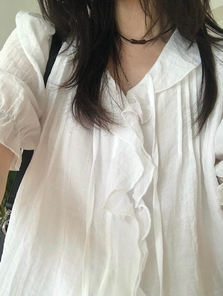 輕薄鬆緊腰可拆式裙褲