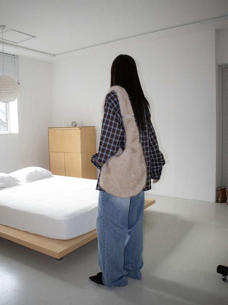 經典蝴蝶結絲絨質感尖頭鞋