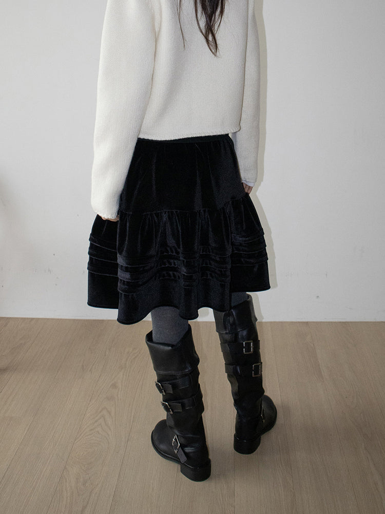 側扣細節率性長靴