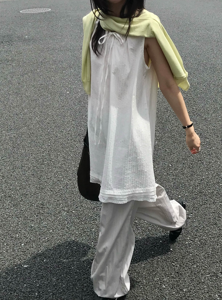 輕薄透膚美色針織外套
