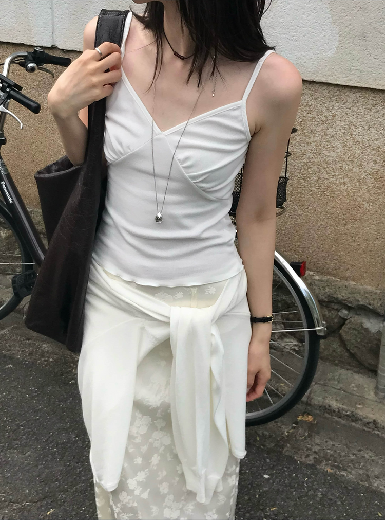 光澤感暗花紋理直裙