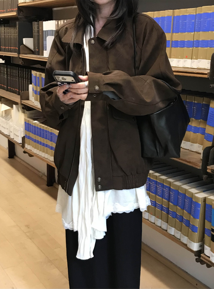 霧光澤蕾絲細節連身裙