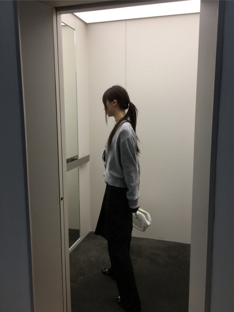 雙層層次感百褶裙褲