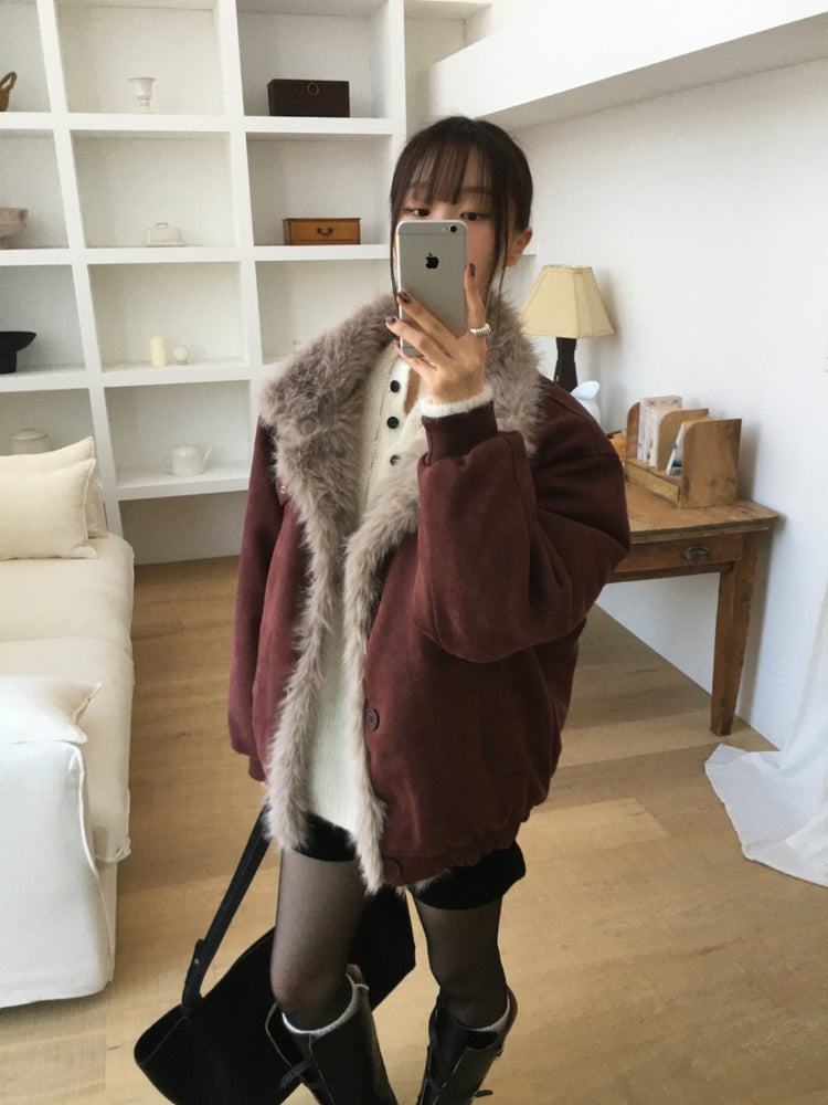 微立領美肩細節毛衣