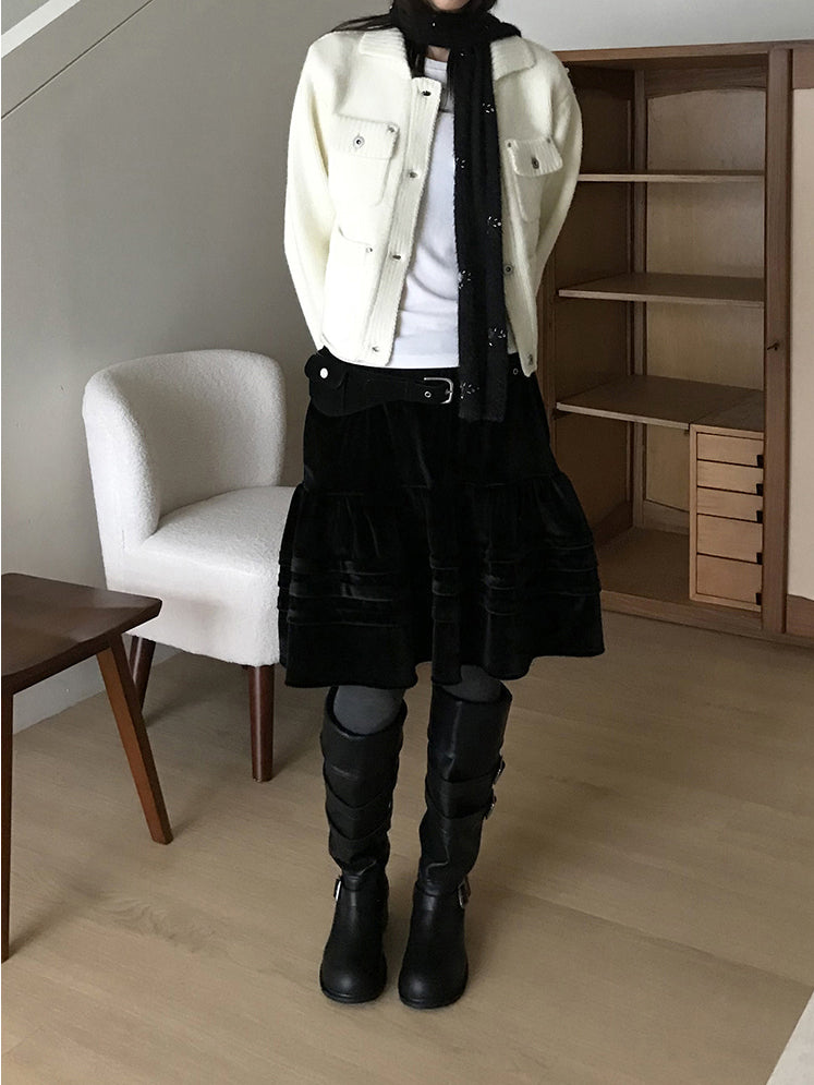 側扣細節率性長靴