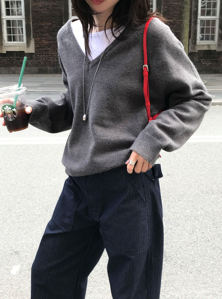 船領弧下擺修腰上衣