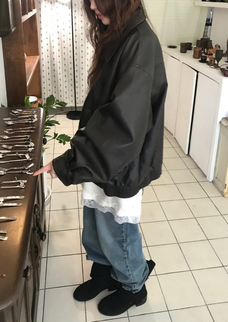 高質紋理蕾絲邊細節連身裙