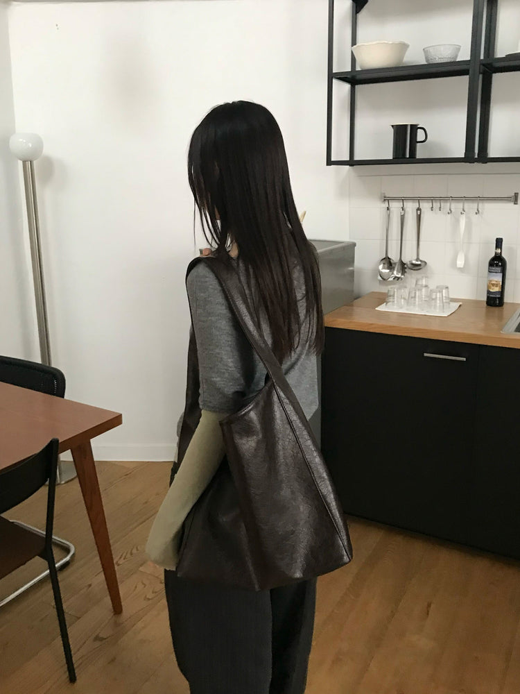 美色船領修身上衣