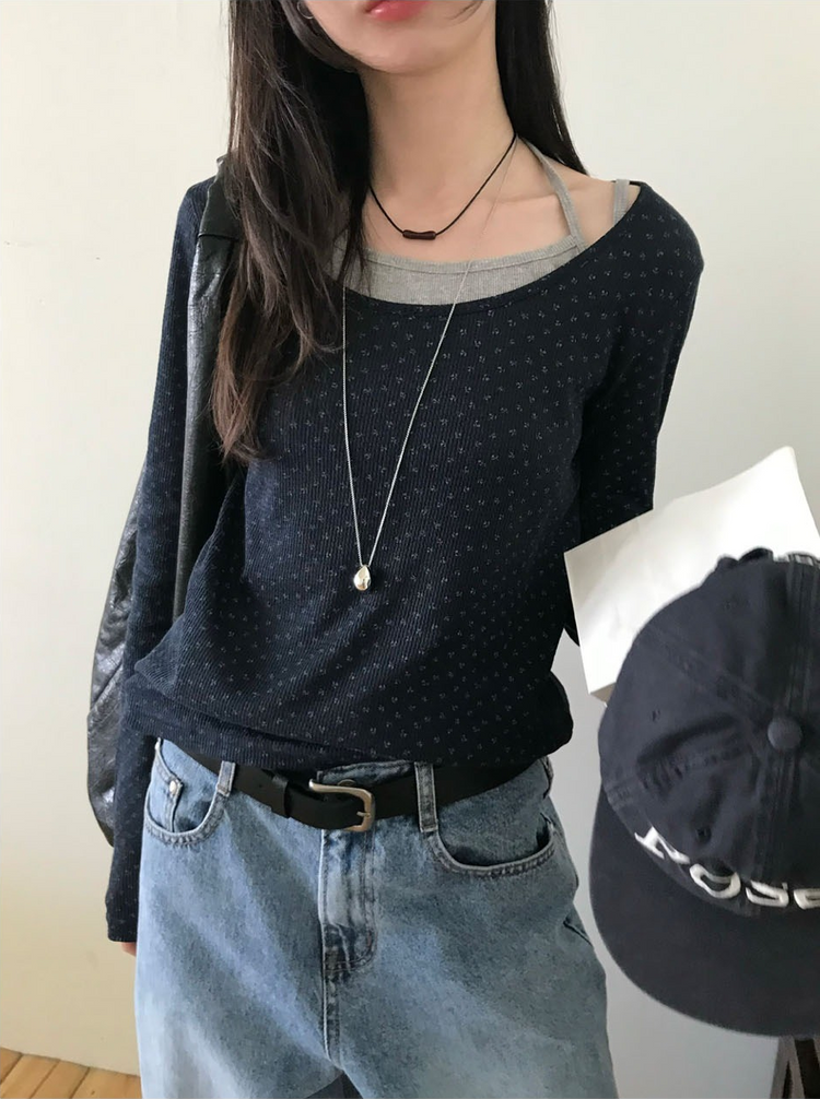垂帶掛脖綁帶背心