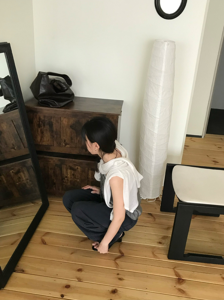 微透顯瘦排鈕針織外套