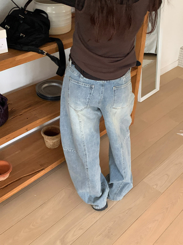 七分袖修腰層次襯衫