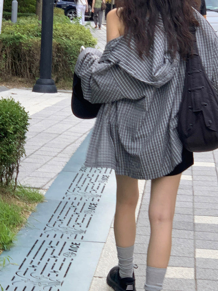 低腰標籤細節短褲