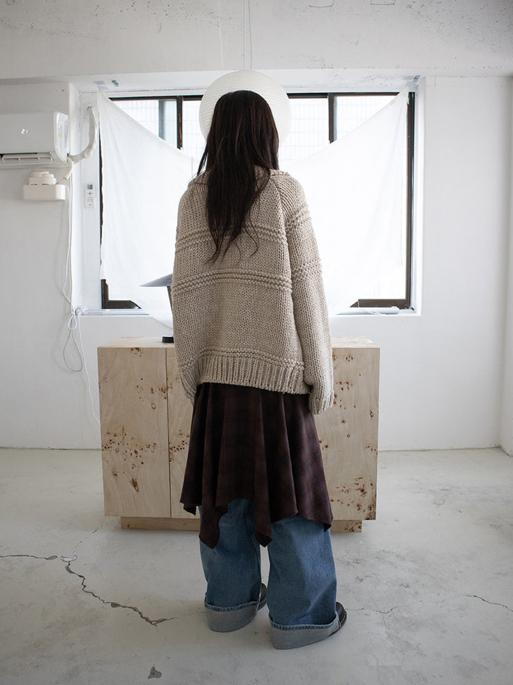 復古美色率性牛仔闊褲