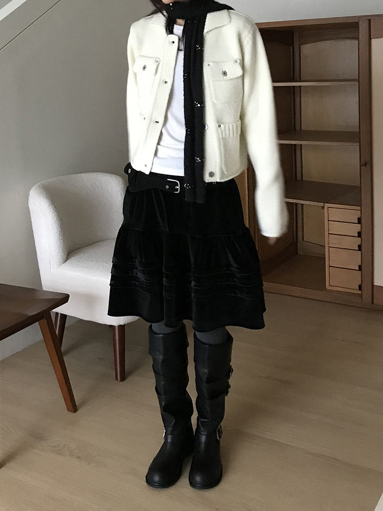 側扣細節率性長靴