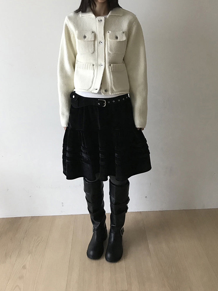 側扣細節率性長靴