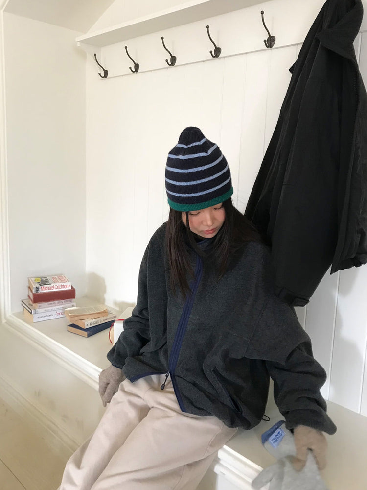 基礎美色內刷毛繭型褲