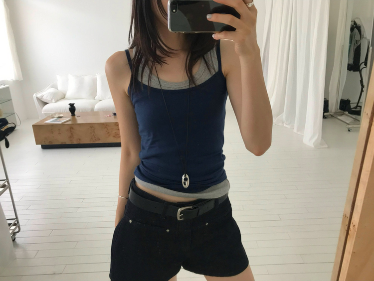 經典簡約多色背心