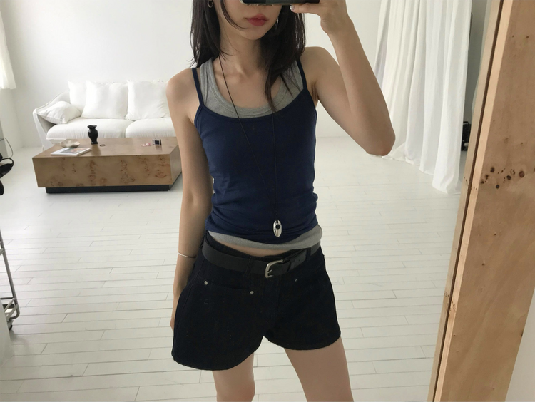 經典簡約多色背心