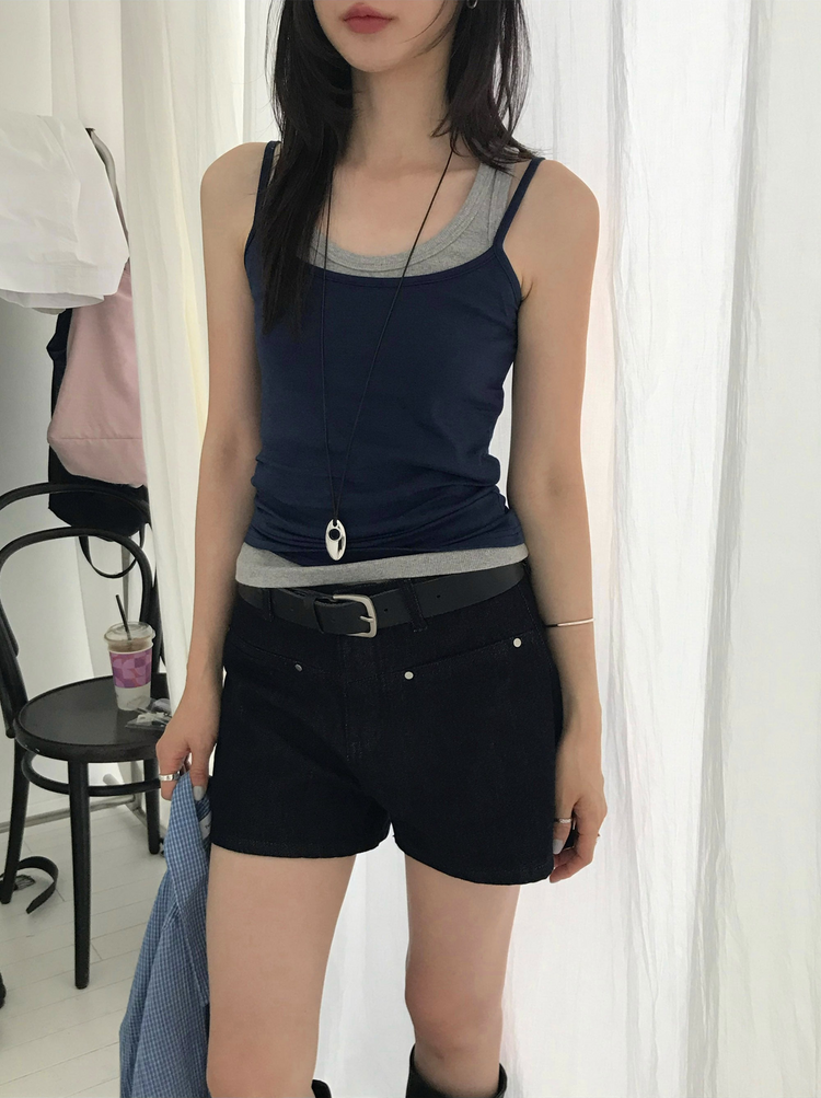 經典簡約多色背心