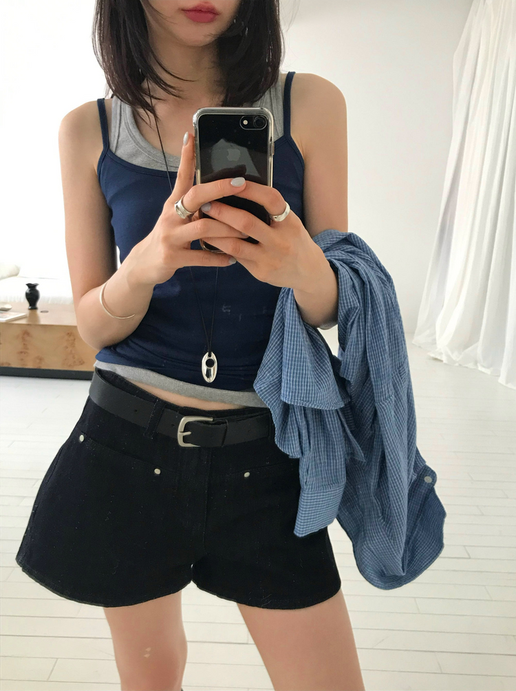 經典簡約多色背心