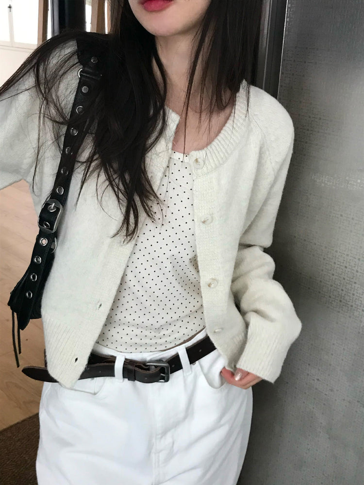 背口袋細節寬鬆直褲