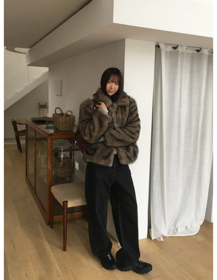 垂領綁帶修腰針織上衣