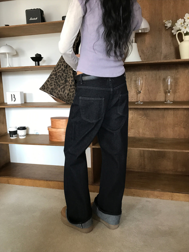 拉克蘭袖弧下擺修身上衣