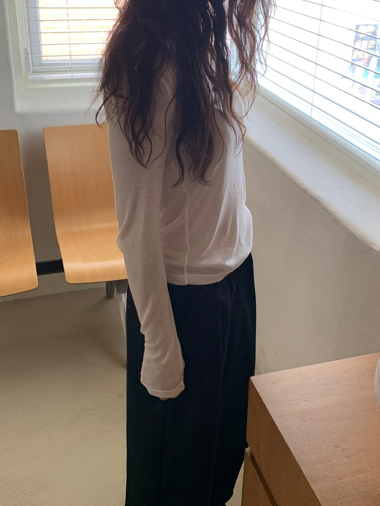 美色透膚基礎上衣